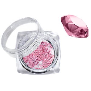 Pixie kristály strasszkő 300db #18 Halvány rózsaszín