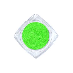 Cukorhatású neon csillámpor 5ml #511 Zöld