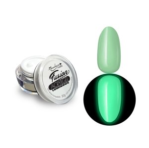 Fusion Acrylgel Luminous tégelyes 30g #025 Zöld