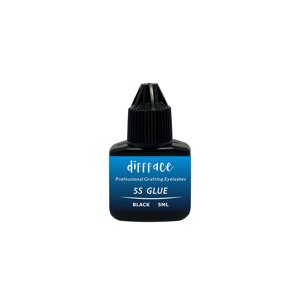 Diffface-5S GLUE(Professional Grafting Eyelashes Glue) 5ml  Fekete