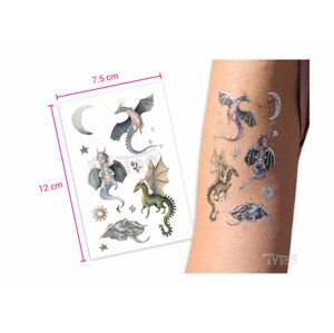 Matrica tetoválás  VE-096 Sárkányos